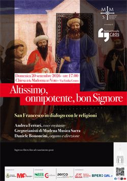 Altissimo, onnipotente, bon Signore