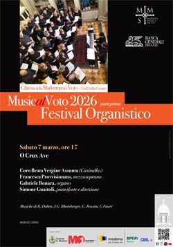 Festival Organistico 2026 - IV appuntamento