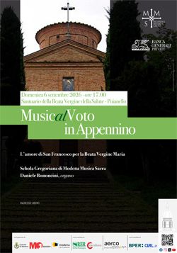 MusicalVoto in Appennino 2026 - I appuntamento