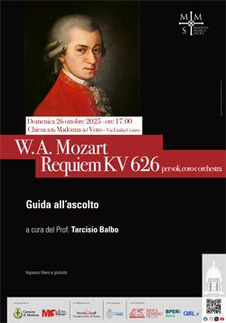 W.A. Mozart Requiem KV 626 - Guida all'ascolto
